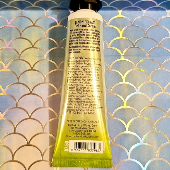 Lemon Extract Hand Cream - Picture 2 of 2
